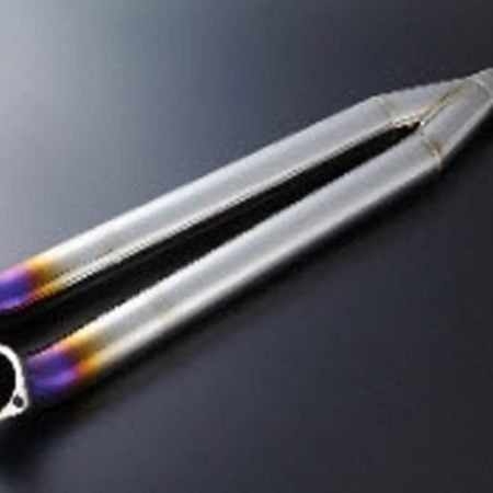 Amuse R1000 No. 2 Straight RS 90mm Spec STTI (Mid-pipe / Y-pipe) for 2009-19 Nissan GT-R [R35]