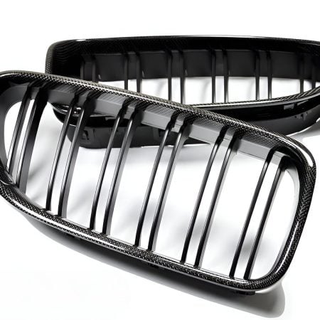 AutoTecknic Carbon Dual-Slats Front Grille Set for FXX BMW 6 Series & M6