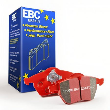 EBC Brakes RedStuff Rear Brake Pads for Porsche 718 Boxster GTS 4.0, 911 and Cayenne / Volkswagen Touareg [DP32098C]