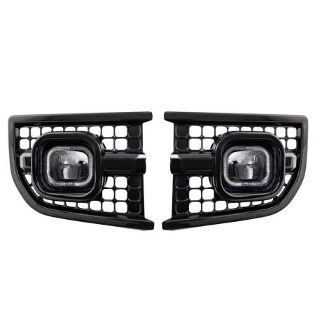 Urban Automotive Front Bumper Intakes w/ Powercube LED DRL’s for L663 Land Rover Defender