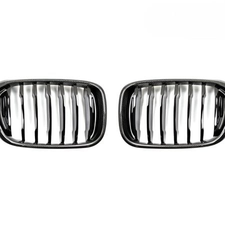 AutoTecknic Carbon Replacement Front Grille Set for G01 / G02 BMW X3 and X4
