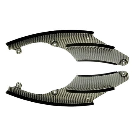 E-Motion Front Underbody Strakes for 991 Porsche 911, GT2 RS, GT3 and GT3 RS | 981 / 982 Boxster & Cayman