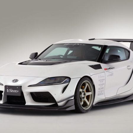 Varis Arising-I Track Edition Dry Carbon Mirror & Pillar Covers for A90 / A91 Toyota GR Supra [VATO-309]