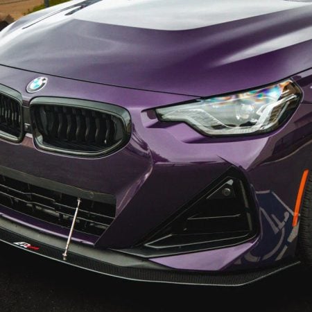 APR Performance Carbon Front Wind Splitter w/ Rods for G42 BMW M240i [CW-520226]