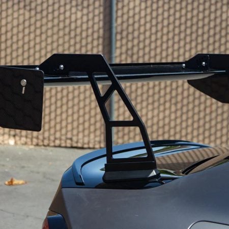 APR Performance Carbon GTC-250 Adjustable Swan Neck Rear Wing with Gurney Flap for G42 & G87 BMW M240i and M2 [AS-406185/AS-406785]