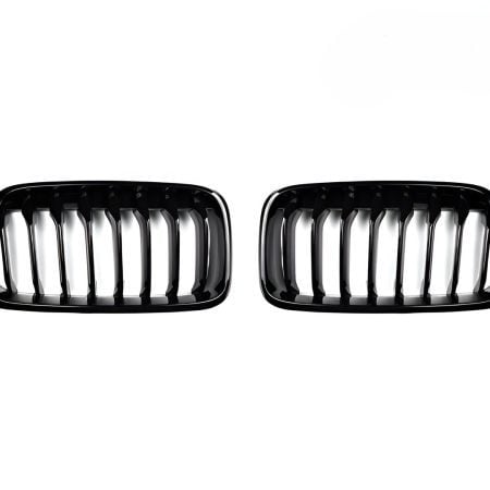 AutoTecknic Glazing Black Front Grille Set for F39 BMW X2