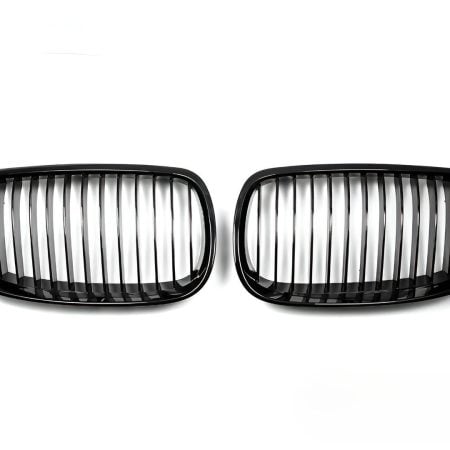 AutoTecknic Glazing Black Front Grille Set for E9X BMW 3 Series / M3