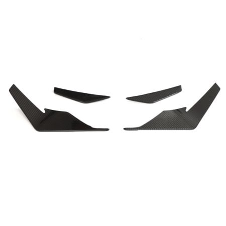 Exotic Car Gear Carbon GT-Style Front Bumper Canards for 4S Audi R8 V10+ (facelift) [ECG-AUD-23R8GTC]