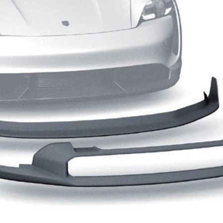 ZACOE Carbon Fiber Front Lip Set for 9J1 Porsche Taycan
