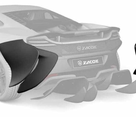ZACOE Carbon Fiber Rear Bumper Sides Set for McLaren 12C / 650S