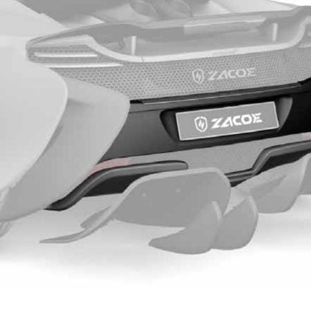 ZACOE Carbon Fiber OEM-Style Rear Bumper Center for McLaren 12C / 650S