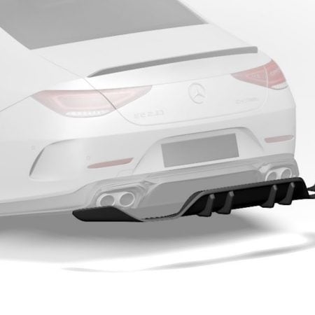 ZACOE Carbon Fiber Rear Diffuser for C257 Mercedes-AMG CLS53 [MA-C257A-RD]