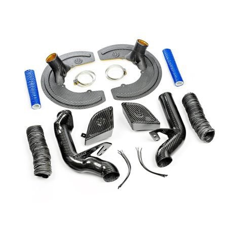 Tesla Model S / Plaid (2021+) Carbon Fiber Brake Cooling Duct Kit