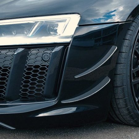 Capristo Carbon Front Fins for 2016-2019 Audi R8