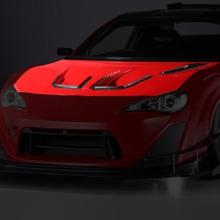 Varis VSDC Cooling Bonnet (for v-mount intercooler) for Scion FR-S / ZC6 Subaru BRZ / ZN6 Toyota GT86 [VBTO-132]