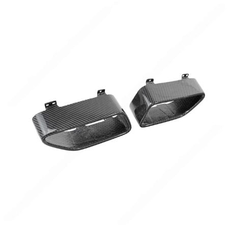 Exotic Car Gear Carbon Tail Pipe Tip Surrounds for McLaren 12C / 650S [ECG-MCL-TP-2X , ECG-MCL-TP-2X-1 , ECG-MCL-TP-2X-1-1 , ECG-MCL-TP-2X-1-1-1]