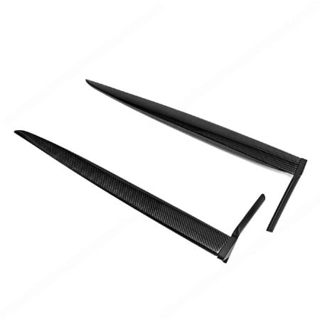 Exotic Car Gear Carbon Style Side Door Blades for McLaren 12C / 650S [ECG-MCL-00DB]